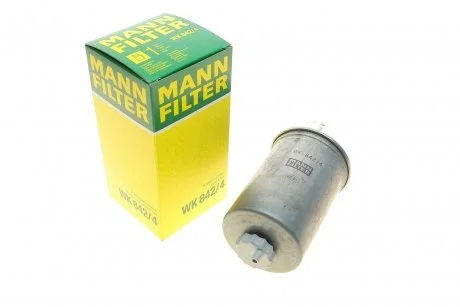 Топливный прямоточный фильтр дизель MANN WK842/4