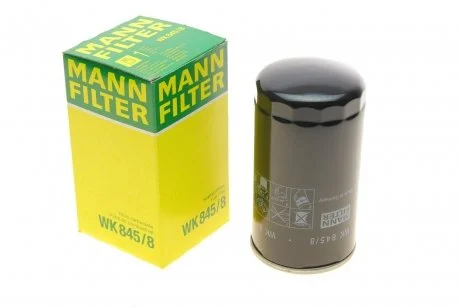 Паливний фільтр, що накручується, дизель MANN WK845/8