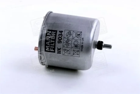 Паливний прямоточний фільтр дизель MANN WK9034Z