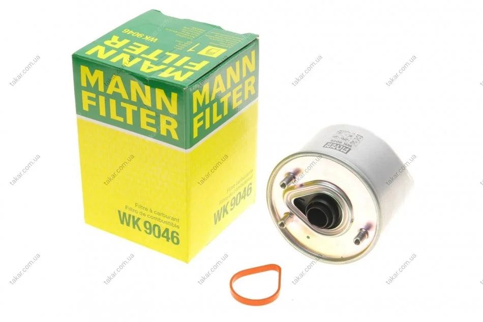 Фильтр топливный FORD 1.4-1.6 TDCI 08-, VOLVO 1.6 D2 10- (выр-во) MANN WK9046 (фото 1)
