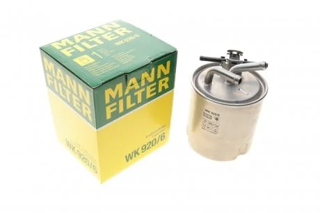 Паливний прямоточний фільтр дизель MANN WK920/6