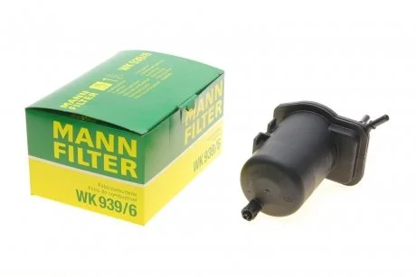 Паливний прямоточний фільтр дизель MANN WK939/6