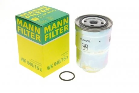 Паливний фільтр, що накручується, дизель MANN WK940/16X