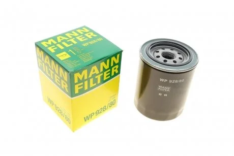 Масляний фільтр гвинт накручуваний MANN WP928/80