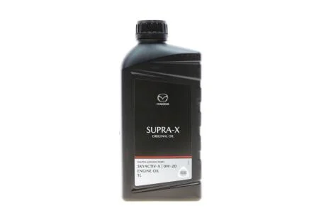 Олива Original oil Supra X 0W-20, 1л (шт.) MAZDA 216247