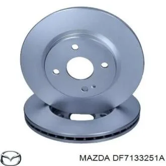 Гальмівний диск двосторонній на передній міст вентильований 4 MAZDA DF7133251A