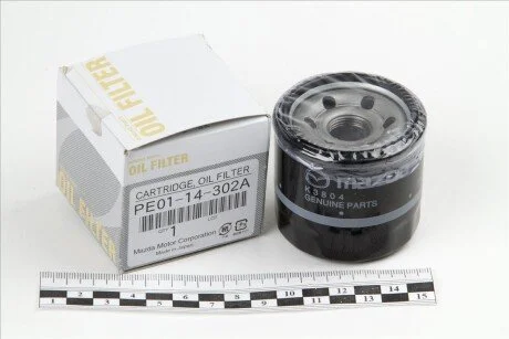 Масляний фільтр гвинт накручуваний MAZDA PE0114302A