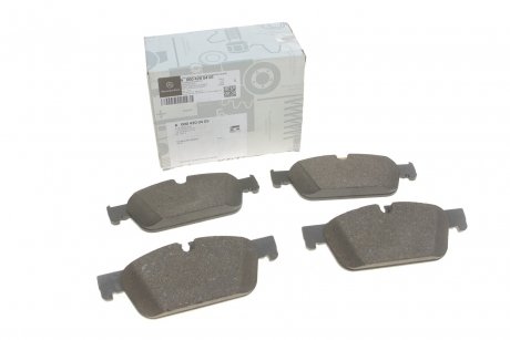 Колодки тормозные, комплект MERCEDES-BENZ 0004200405