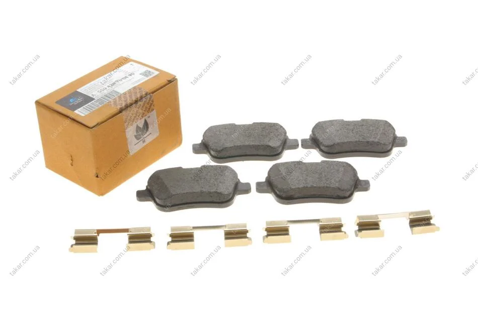 Колодки MERCEDES-BENZ 000420760490 (фото 1)