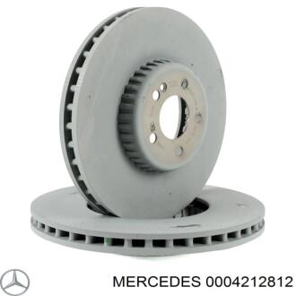 Торзмозной диск двухсторонний на передний мост вентилируемый 5 MERCEDES-BENZ 0004212812