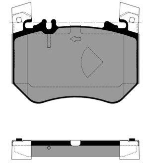 Тормозные колодки MERCEDES-BENZ A0004200604