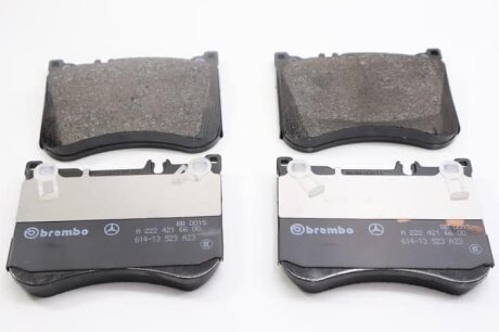 Тормозные колодки передние дисковые MERCEDES-BENZ A0004201006