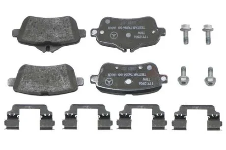 Тормозные колодки задние дисковые MERCEDES-BENZ A0004206504 (фото 1)