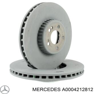 Торзмозной диск двухсторонний на передний мост вентилируемый 5 MERCEDES-BENZ A0004212812