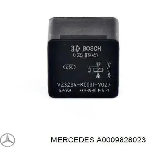 Автомобильное реле MERCEDES-BENZ A0009828023 (фото 1)