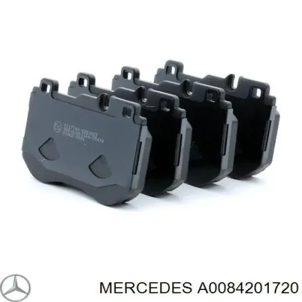 Гальмівні колодки передні дискові MERCEDES-BENZ A0084201720 (фото 1)