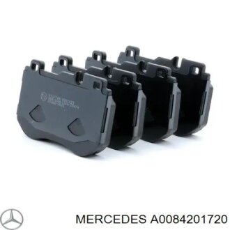 Колодки гальмівні дискові, комплект MERCEDES-BENZ A0084201720