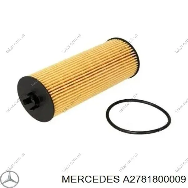 Масляний фільтр картридж патрон MERCEDES-BENZ A2781800009 (фото 1)