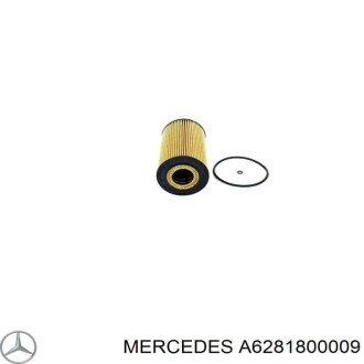 Масляний фільтр картридж патрон MERCEDES-BENZ A6281800009