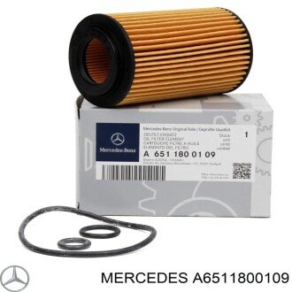 Масляный фильтр картридж патрон MERCEDES-BENZ A6511800109