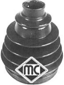 Комплект гофрованих кожухів, приводний вал Metalcaucho 00499
