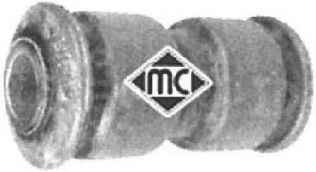 Сайлентблок рессоры двусторонний на задний мост (снизу) Metalcaucho 04985