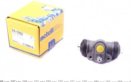 Цилиндр гидравлический тормозной Metelli 04-1002