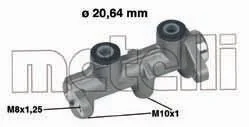 Циліндр гідравлічний гальмівний Metelli 05-0306