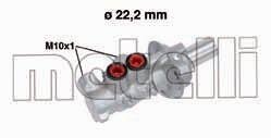 Циліндр гальмівний головний Metelli 05-0740