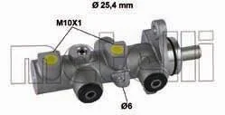 Циліндр гальмівний головний Metelli 05-0789