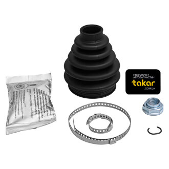 Пыльник ШРУСа со стороны колеса резина наружный Metelli 13-0252