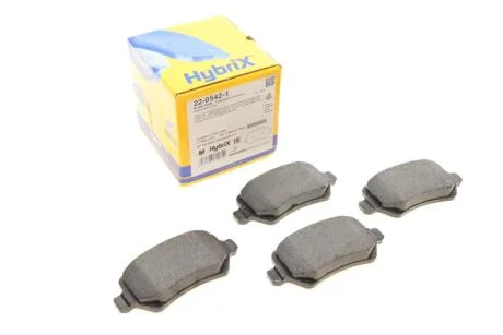 Тормозные колодки задние дисковые Metelli 22-0542-1