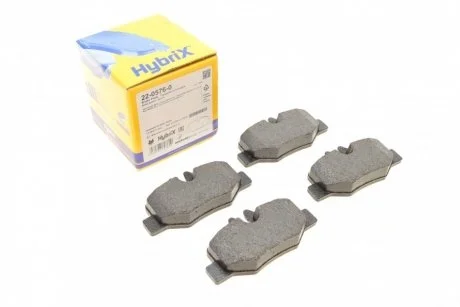 Тормозные колодки задние дисковые Metelli 22-0576-0