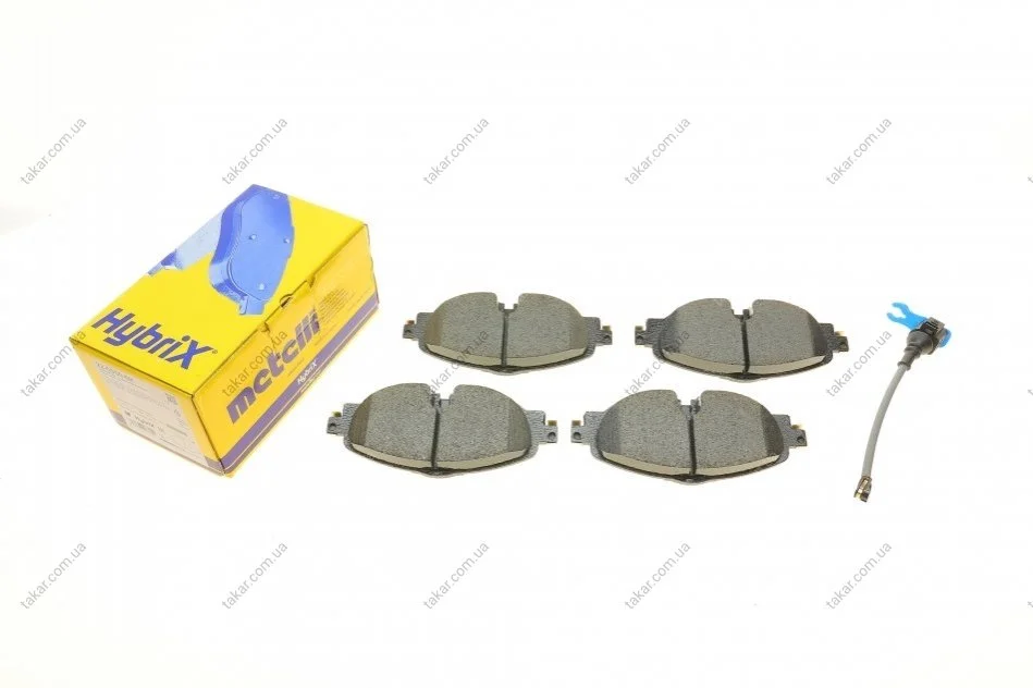 Комплект гальмівних колодок (дискових) METELLI Metelli 22-0950-0K (фото 1)