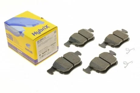 Комплект гальмівних колодок (дискових) METELLI Metelli 22-0951-0