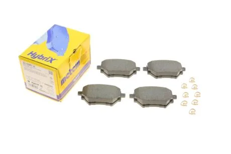 Тормозные колодки дисковые Metelli 22-0987-0