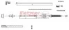 Трос акселератора METZGER 10.0382 (фото 1)