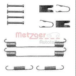Комплект монтажний гальмівних колодок METZGER 105-0883