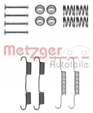 Комплект монтажный тормозных колодок METZGER 105-0896 (фото 1)