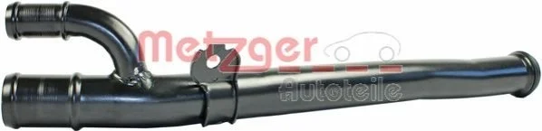 Трубка охлаждающей жидкости (черный металл) METZGER 4010061 (фото 1)