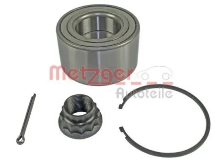 Подшипник ступицы колеса Передняя ось, двухсторонняя сторона METZGER WM 3945