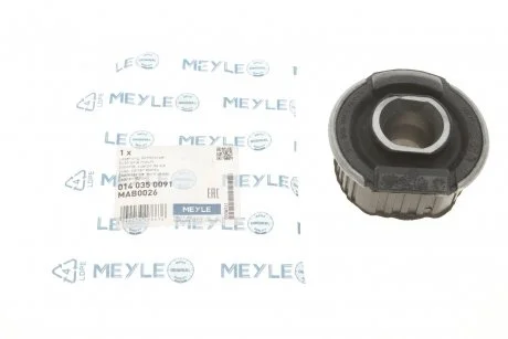 Сайлентблок балки двусторонний на задний мост (спереди) MEYLE 014 035 0091