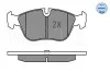 Комплект тормозных колодок из 4 шт. дисков MEYLE 025 212 7319 (фото 2)