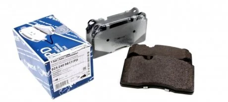 Тормозные колодки передние дисковые MEYLE 025 240 9817/PD