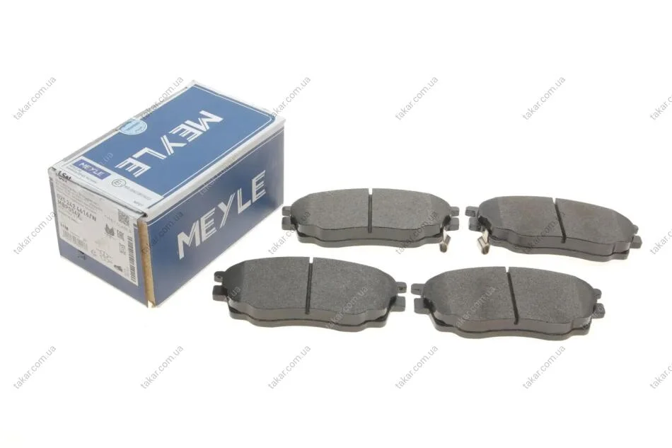 Гальмівні колодки передні дискові MEYLE 025 242 4616/W (фото 1)