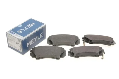 Тормозные колодки передние дисковые MEYLE 025 244 1219/W