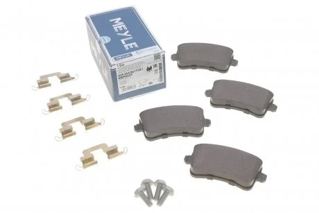 Тормозные колодки задние дисковые MEYLE 025 246 0617/K1