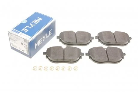 Колодки тормозные дисковые, к-кт MEYLE 0252626818