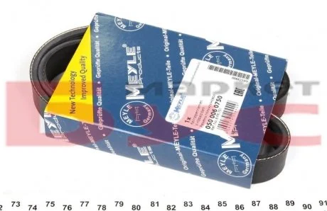 Пас поліклиновий 6 PK 750 MEYLE 0500060750