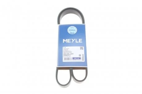 Полікліновий ремінь 6 ребер MEYLE 050 006 1200